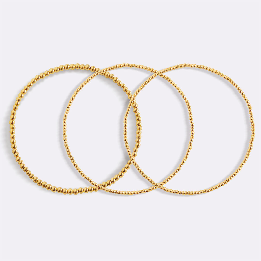 322 Beaded Bracelet Stacking Set