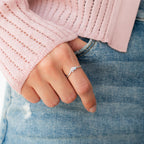 Personalized Venus Birthstone Ring