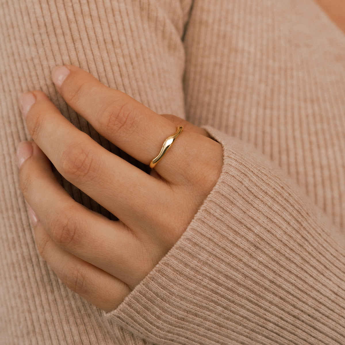 Handcrafted Reticulated Ring
