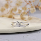 Faith Moves Mountains Pavé Mountain Ring