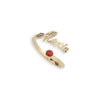Custom Name Birthstone Ring