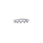 Highs And Lows Zigzag Ring