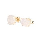 Moonstone Stud Earrings