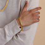 10mm Cuban Link Chain Bracelet