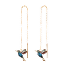 Hummingbird Drop Earrings