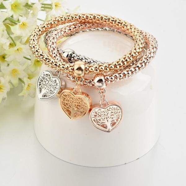 Tree of Life - Limited Edition Heart Charm Bracelet