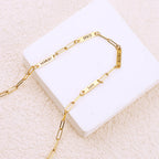 Paperclip Necklace With Personalized Names