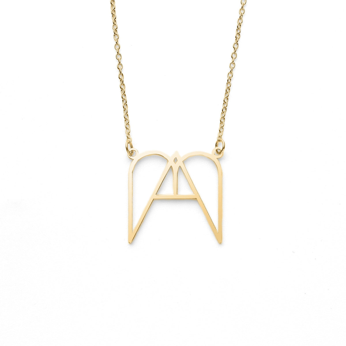 MAMA Minimalist Monogram Necklace