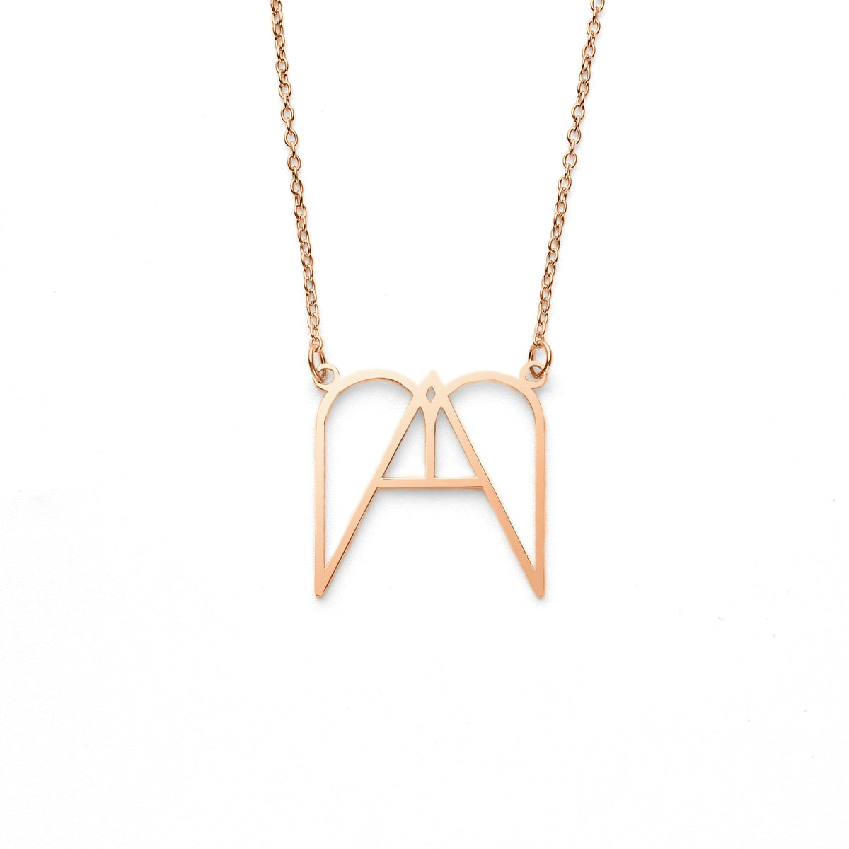 MAMA Minimalist Monogram Necklace