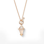 Moonstone Power Pendant T-Lock Necklace
