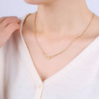 Interlocking Heart Necklace