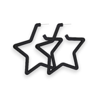 Ear Candy Star Hoop Earrings