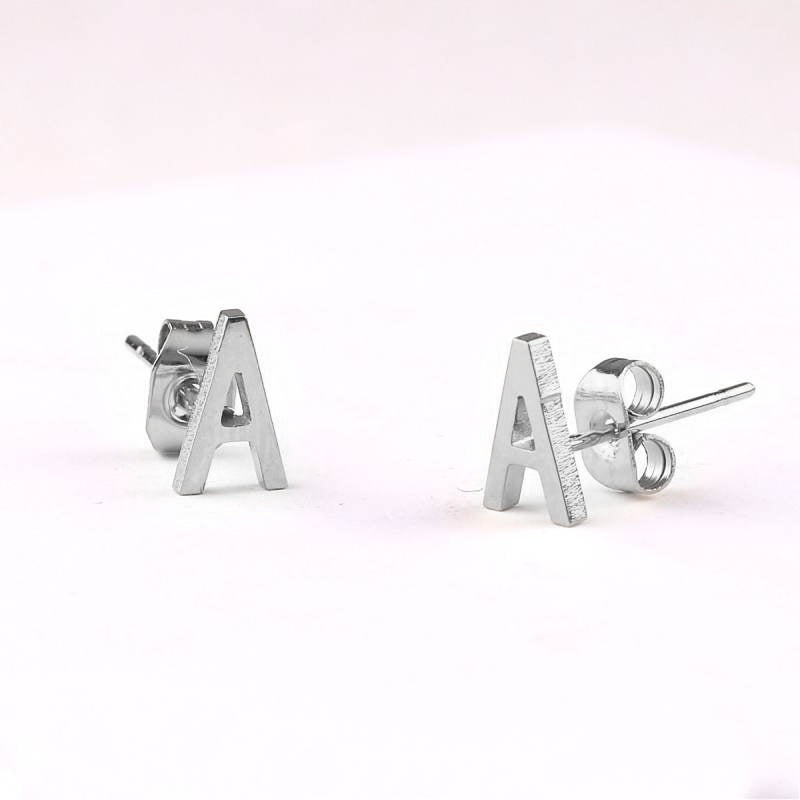The Skinny Initial Earrings