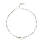 Interlocking Mini Heart Bracelet