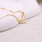 Interlocking Heart Necklace
