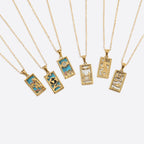 Queen of Cups Tarot Necklace