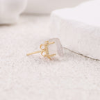 Moonstone Stud Earrings