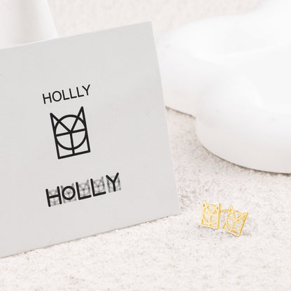 Monogram Name Earrings