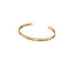 Personalized Thin Cuff Bracelet