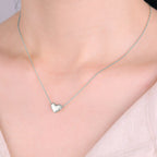 Dainty Bubble Heart Necklace