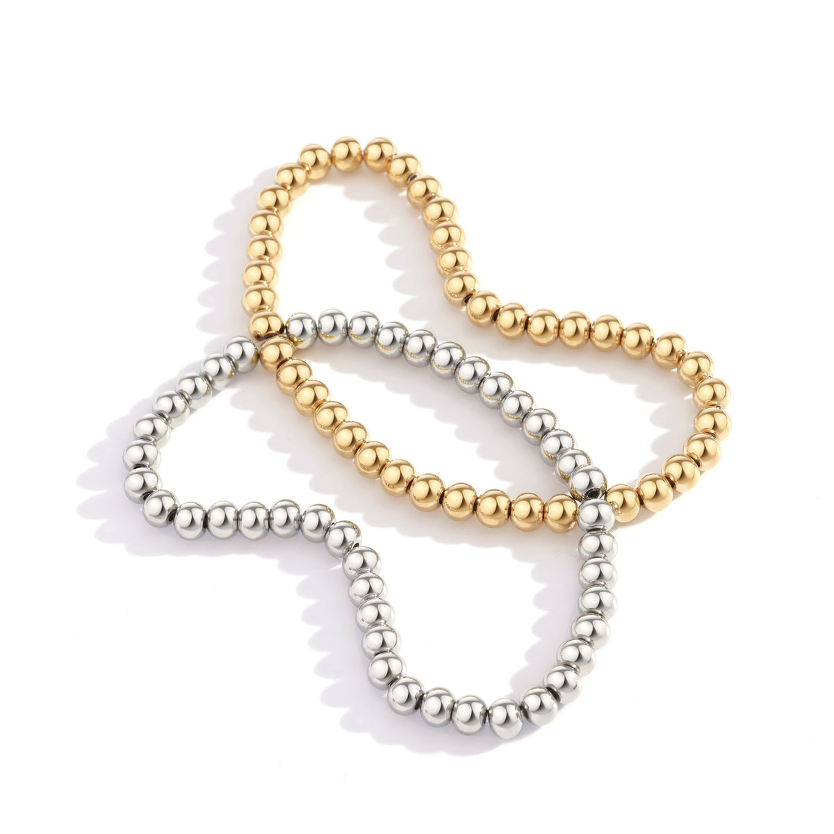 3mm & 5mm Beaded Bracelet Stacking Set