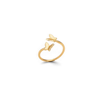 Adjustable Butterfly Ring