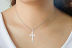 Amazing Grace Cross Necklace