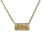 Angel Number Bar Necklace