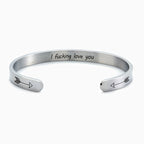 I Fucking Love You Cuff Bracelet
