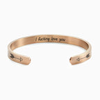 I Fucking Love You Cuff Bracelet