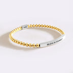 Believe in Yourself Beaded Inspire Bracelet