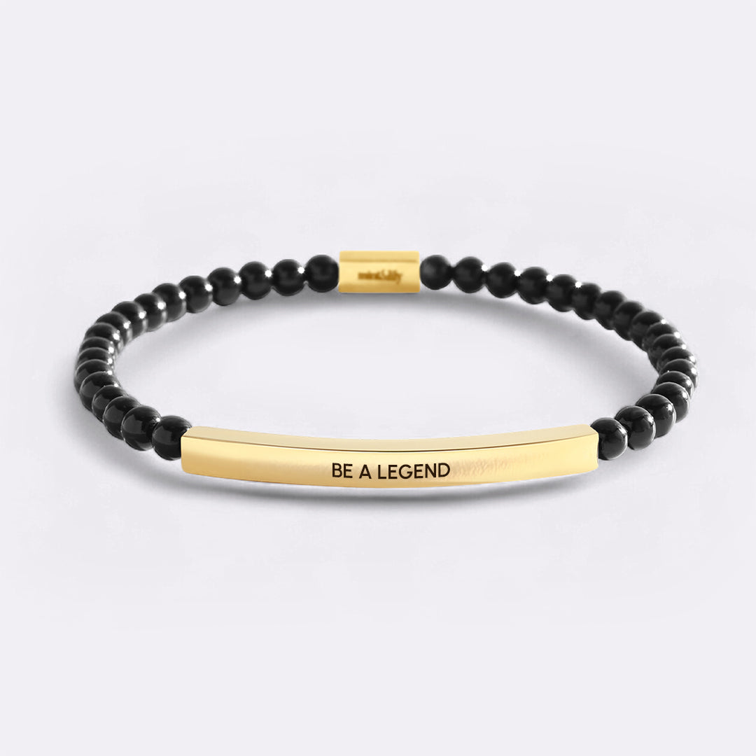 Be a Legend Beaded Inspire Bracelet
