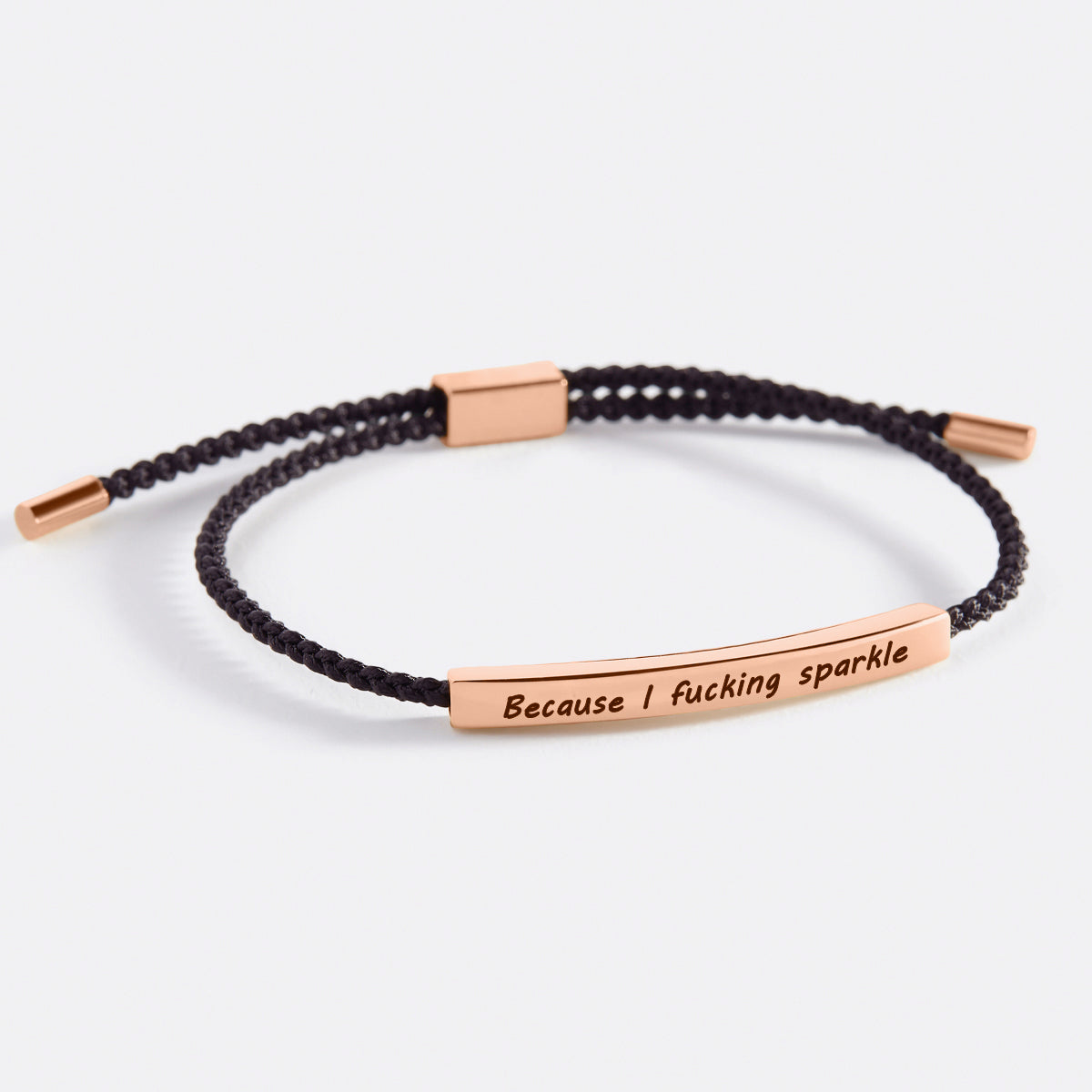 Because I F♥cking Sparkle Inspire Bracelet
