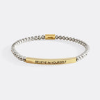 Believe in Yourself Beaded Inspire Bracelet
