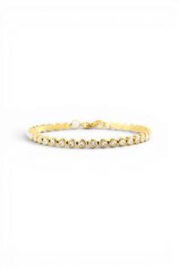 Bezel Tennis Bracelet