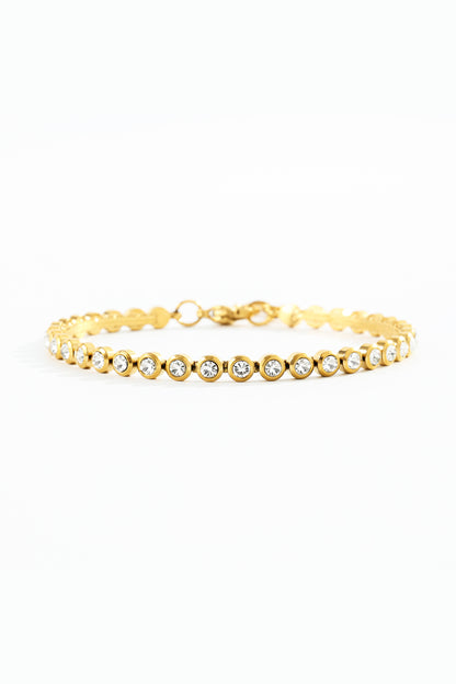Bezel Tennis Bracelet