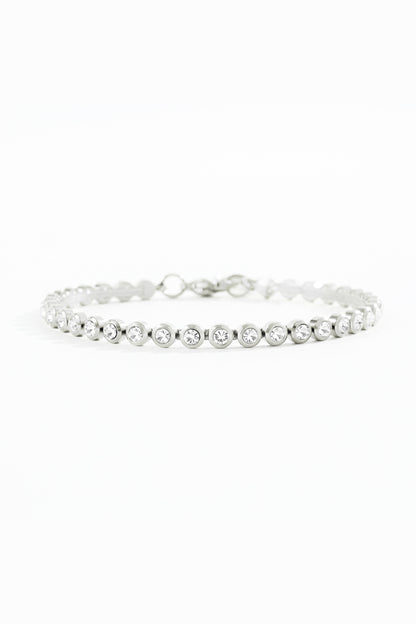 Bezel Tennis Bracelet
