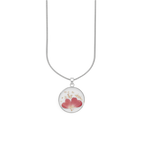 Pressed Birth Flower Necklace