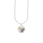 Pressed Birth Flower Necklace
