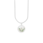 Pressed Birth Flower Necklace
