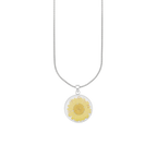 Pressed Birth Flower Necklace