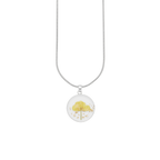 Pressed Birth Flower Necklace