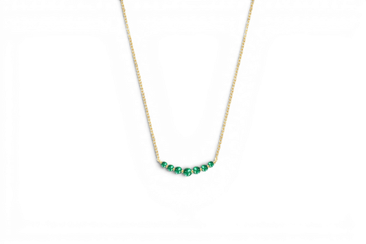Birthstone Arc Necklace