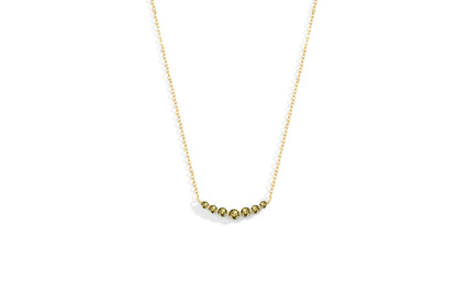 Birthstone Arc Necklace