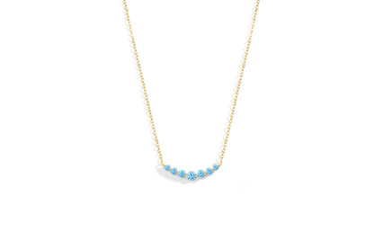 Birthstone Arc Necklace