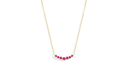 Birthstone Arc Necklace
