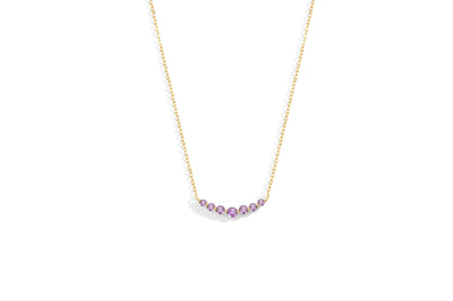 Birthstone Arc Necklace