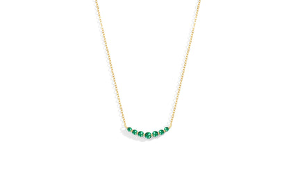 Birthstone Arc Necklace