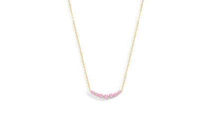 Birthstone Arc Necklace