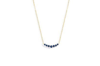 Birthstone Arc Necklace